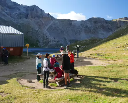P1190153_1 Départ du refuge du Chambeyron.