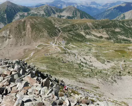 P1190439 Vue sur le Col de la Lombarde (2347m)