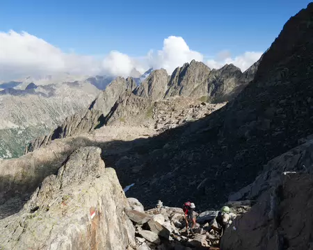 P1190618 Vue sur la Madre di Dio (2800m) et la Cime de Cessole (29115m)