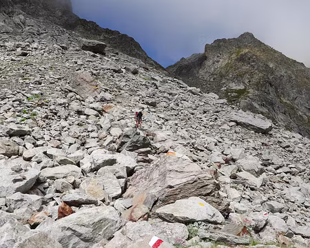 P1190623 Le Passo del Brocan dans le rétroviseur.