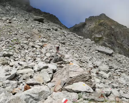 P1190623 Le Passo del Brocan dans le rétroviseur.