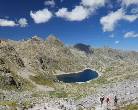 P1190826 Panorama au nord depuis la Baisse de Valmasque (2552m).