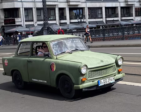 Une bonne vieille Traban des années 80 !