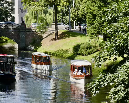 La rivière de Riga.