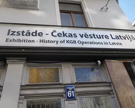 Ancien siège du KGB à Riga, transformé en musée.