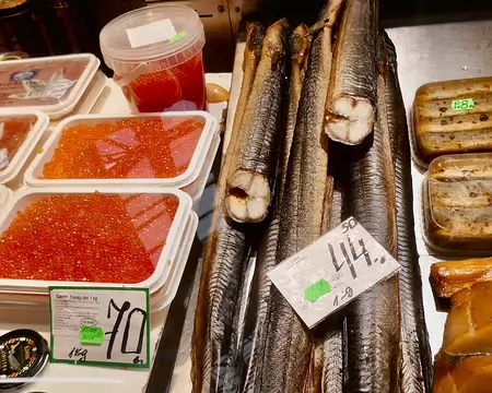 De l'anguille fumée à 44 €/kg !