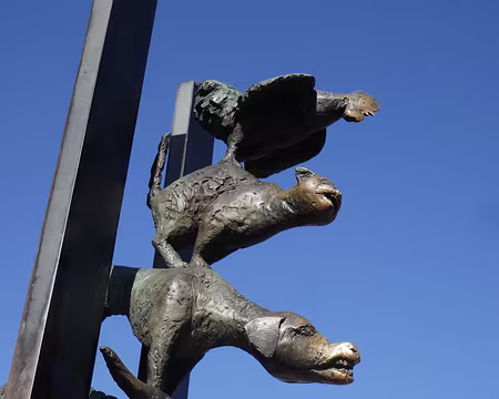 Les Musiciens de Brême sont passés en tournée à Riga.