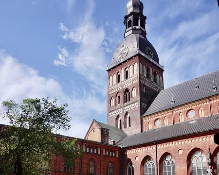 Cathédrale de Riga. Le cloitre.