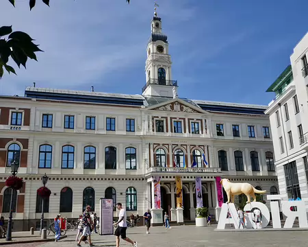 La Mairie de Riga.