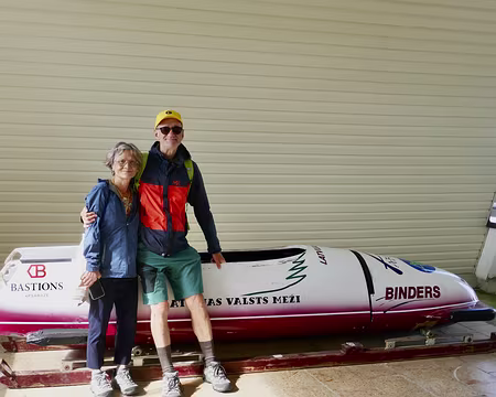 Avec son coéquipier favori...