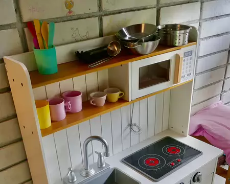 ... sauf que la cuisine était un peu petite !