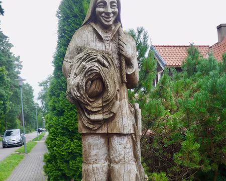 Monsieur revient de pêche...