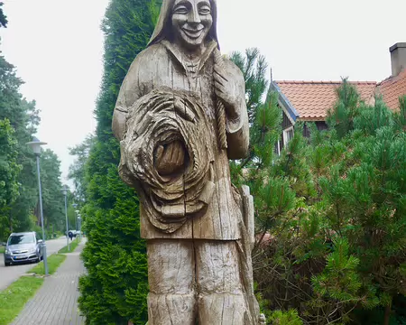Monsieur revient de pêche...