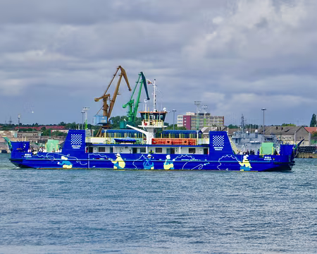 Il n'est pas beau notre ferry pour rentrer à Klaipeda ?