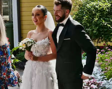 Mariage à Palanga. Nous avons vu beaucoup de mariages.