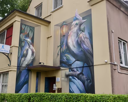 Notre hébergement à Klaipeda.