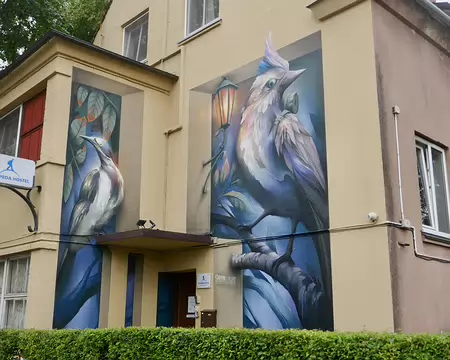 Notre hébergement à Klaipeda.