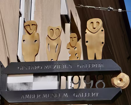 Un musée de l'ambre à Vilnius.