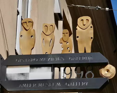 Un musée de l'ambre à Vilnius.