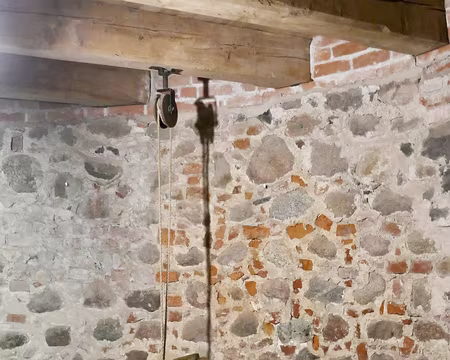 Puits à l'intérieur du château.