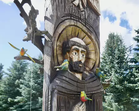 Un St François d'Assise un peu perdu...