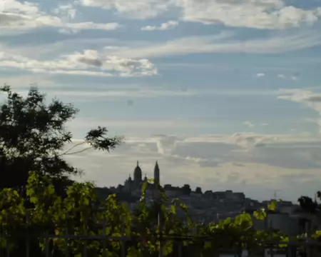 P1210710 Le Sacré-Coeur de Montmartre depuis la Butte Bergeyre