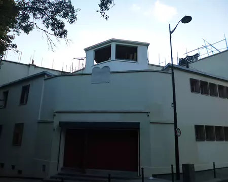 P1210721 Synagogue de Belleville construite en 1933, rue Julien-Lacroix