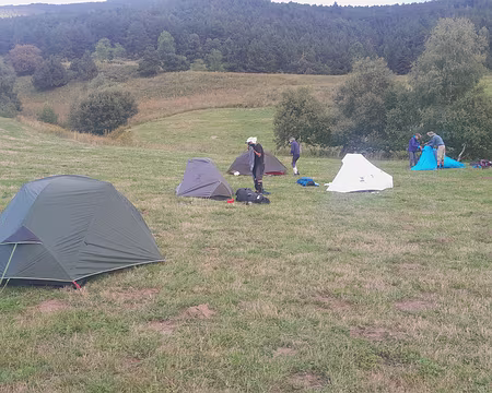 20250802_192936 Notre camp du 1er soir, près du Port de Llo