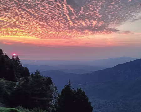20250806_064403 Lever de soleil sur la Méditerranée depuis notre bivouac