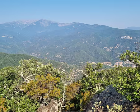 20250807_100400 Matin du 6ème jour, vue sur Amélie-les-Bains et le Canigou