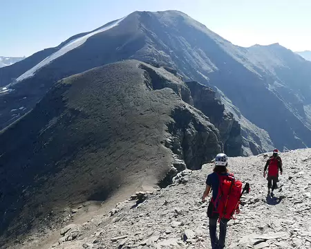 2025-08-17 10-02-28 Quelques bosses avant la pointe de Ronce 3584 m