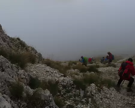 20250928141724_IMG_8630 Descente plus difficile vers le Passo del Cefalone.