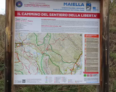 20251005090326_IMG_8975 à partir de Campo di Giove on va monter sur la crête (Guado di Coccia)