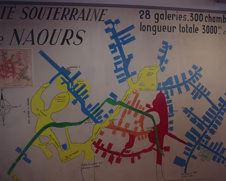 IMGP6025 Plan de la cité souterraine de Naours