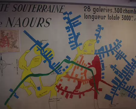 IMGP6025 Plan de la cité souterraine de Naours