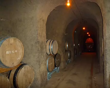 P1360990 Et une partie des galeries est réservée au mûrissement du champagne