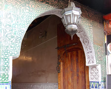 DSC_0284 Une entrée d'hôtel bien décorée.