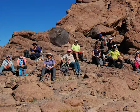 DSC_0783 Pause du matin, avec, comme pour chacune d'elles, les dates tant attendues apportées par Ahmed : un onctueux délice.