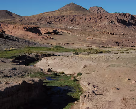 DSC_0805 Jour 6, 10 octobre. Départ vers le nord, puis bifurcation vers l'est en direction de la falaise de Tamanart.