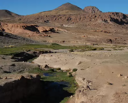DSC_0805 Jour 6, 10 octobre. Départ vers le nord, puis bifurcation vers l'est en direction de la falaise de Tamanart.