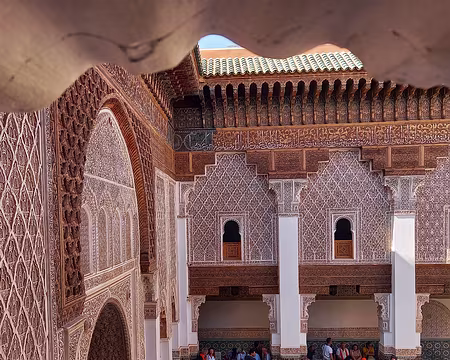 20251004_110011-01 Medersa Ben Youssef. Réouverte en 2024 après 5 années d'une superbe restauration.