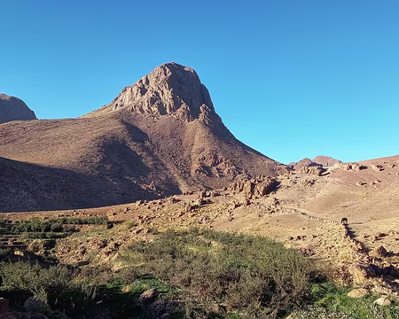 20251009_083101-01 Jeu. 9 oct. 2025, 8h30. Les Tikwinines vues d'Iriri. Départ vers Azib Aziwane.
