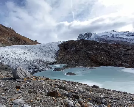 20251022_121701-01 Le Gornergletscher et le Grenzgletscher ne se rejoignent plus.