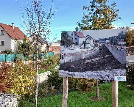 018 Le chantier de restauration de la Bièvre, enfouie dans les années cinquante, a duré plus de deux ans