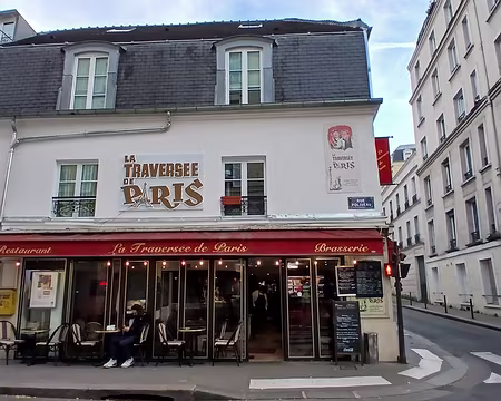 047 Le restaurant La Traversée de Paris (45 rue Poliveau)