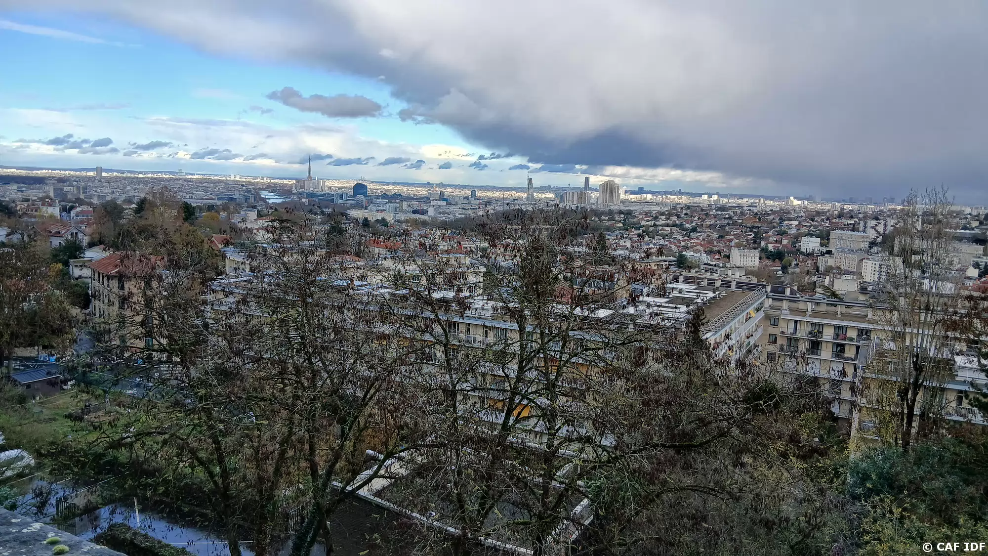 030 Vue sur Paris depuis la Terrasse de Meudon