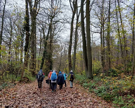 001 Départ de Vaucresson (92) pour une randonnée de 14 km, la première sortie de Mathilde, jusqu’à Meudon