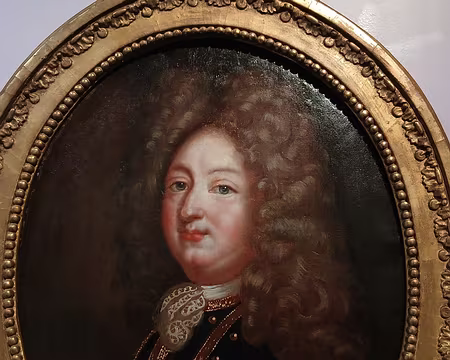 045 Le Grand Dauphin, Louis de France, fils aîné de Louis XIV et Marie-Thérèse d’Autriche, propriétaire du Domaine royal de Meudon où il mourut en 1711 sans avoir...