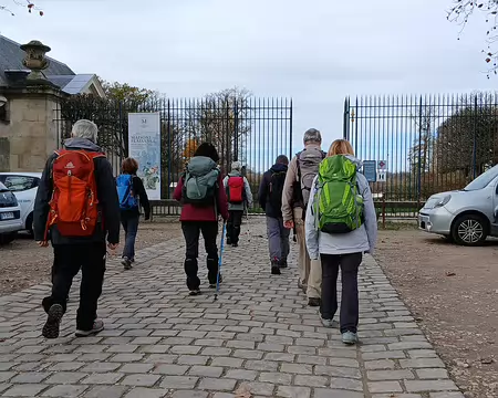 015 Entrée dans l’ancien Domaine royal de Marly par la Grille royale