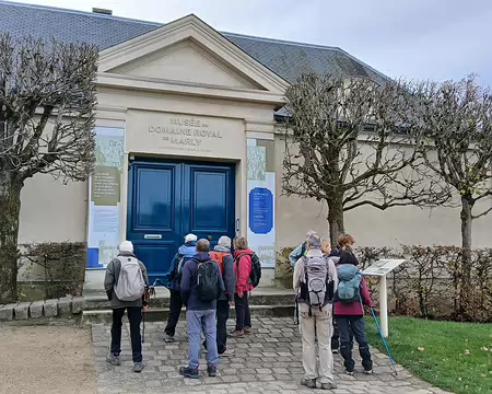 016 Le musée du Domaine royal de Marly, à l’entrée du parc, retrace l’histoire du domaine